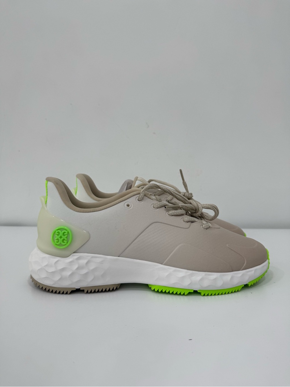 G/FORE GFORE MG4+ Gradient Golf Shoe Sneaker Khaki Woman Size 10 Worn Once